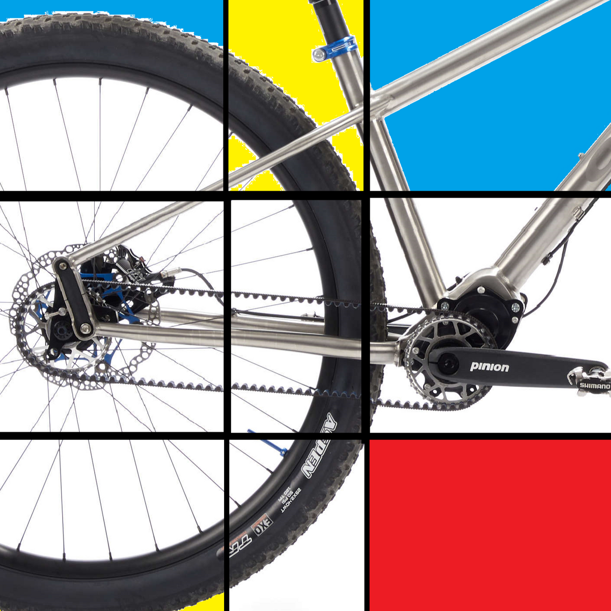 Titanium Frame Deposit